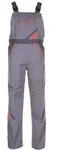 Planam Latzhose Visline, Gr. 24 zink/orange/schiefer