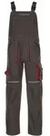 Planam Latzhose Basalt Gr. 64 oliv/rot