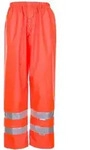 Planam Warnregenhose wasserdicht Gr. L orange