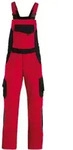 FHB Latzhose Herren Twill Eckhard 130630 56 rot/schwarz