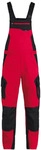 FHB Latzhose Pascal Gr. 26 rot/schwarz