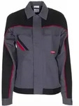 Planam Bundjacke Damen Highline Gr. 34 schiefer/schwarz/rot