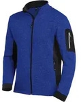 FHB Strickjacke Christoph 79595 Gr. 4XL royalblau/schwarz