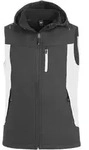 FHB Softshell Weste Justus 79110 Gr. 3XL wei&szlig;/anthrazit