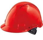 3M Schutzhelm G3000N, ABS, Ratschensystem rot