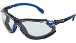 3M Brille Solus 1000 Set,PC,klar,SGAF/AS,blau/schw.
