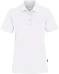 HAKRO Poloshirt Coolmax #206 Damen Gr. M wei&szlig;