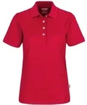 HAKRO Poloshirt Coolmax #206 Damen Gr. M rot