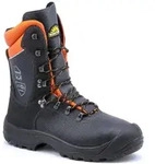 WorkPower Rual-Tex Schnittschutzstiefel Little Forest S3 Gr. 44 schwarz/orange