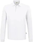 HAKRO Langarm Poloshirt Performance Herren #815 Gr. XL wei&szlig;