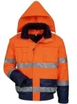 Elysee Warnschutz-Pilotenjacke Volker 3XL orange/marine