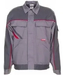 Planam Bundjacke Highline Gr. 42 zink/schiefer/rot