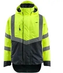 Mascot SAFE SUPREME Warnschutz Hard Shell Jacke Harlow 15501-231 Gr. S hi-vis