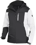 FHB Herren Softshelljacke Jannik 79105 Gr. 3XL wei&szlig;/anthrazit