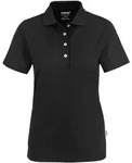 HAKRO Poloshirt Coolmax #206 Damen Gr. 3XL schwarz