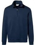 HAKRO Zip Sweatshirt Premium #451 Gr. L marine