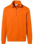 HAKRO Zip Sweatshirt Premium #451 Gr. L orange