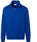 HAKRO Zip Sweatshirt Premium #451 Gr. L royalblau
