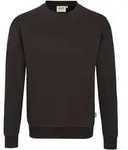 HAKRO Sweatshirt Performance #475 Gr. L schokolade