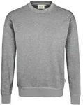HAKRO Sweatshirt Performance #475 Gr. XL grau-meliert