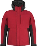 FHB Arbeitsjacke Primaloft GEORG 80101 Gr. 2XL rot/schwarz