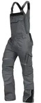 Leibw&auml;chter Latzhose Flex-Line FLEXL Gr. 58 grau/schwarz