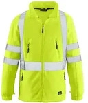 BIG Arbeitsschutz BIG Warnfleecejacke Seattle Gr. 2XL leuchtgelb