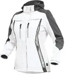 Leibw&auml;chter Sommer-Softshelljacke Damen FLXDS Gr. 34 wei&szlig;/grau