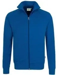 HAKRO Sweatjacke Premium #606 Gr. 2XL royalblau