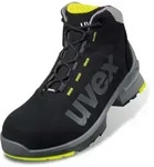 UVEX Sicherheitsstiefel uvex 1 8545 S2 ESD SRC DGUV W11 Gr. 39 schwarz/lime