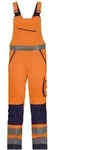 Dassy Warnschutz Latzhose Malmedy 400156 PESCO74 PLUS Gr. 46 neonorange/dunkelblau