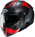 Hjc i91 CARST MC1SF MATT/SCHWARZ/GRAU/ROT XS (54-55)