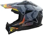 Ls2 Mx708 Fast Ii Wash Matt/Schwarz/Dunkelgrau XL
