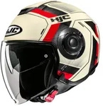 Hjc I40N Velu Mc1 Beige/Schwarz/Rot XS (54-55)