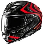 Hjc F71 Carbon Nevio Mc1 Schwarz/Rot XS (54-55)