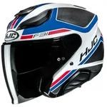 Hjc F31 Ceron Mc21Sf Matt/Weiss/Blau/Rot/Schwarz XS (54-55)