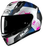 Hjc C10 Aspa Mc28Sf Matt/Schwarz/Weiss/Blau/Pink XS (54-55)