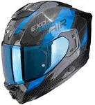 Scorpion Exo-1500 Carbon Air Platted Schwarz/Blau XXL (63-64)