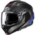 Hjc F100 Carbon Stan Mc21 Schwarz/Rot/Blau XS (54-55)