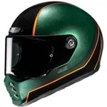 Hjc V10 Hodu Mc47 Schwarz/Gr&uuml;n/Orange M (57-58)