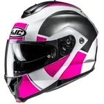 Hjc C91N JYN MC8 WEI&szlig;/PINK/SCHWARZ XS (54-55)