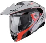 Scorpion Adx-2 Kamps Grau/Rot XXL (62-63)