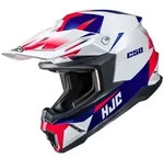 Hjc C50 Slide Mc21 Crosshelm Offroad Weiss/Blau/Rot S (55-56)