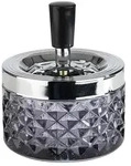 405189 - APS Drehascher Glas, 9,5cm dark grey