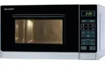 Sharp R242INW Mikrowelle, silber