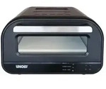 Unold Pizzaofen Unold DON LUIGI inkl. Pizzastein / Backform und Profi Pizzaschne...
