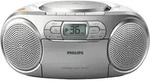 Philips AZ127/12 CD-Soundmaschine mit Kassettendeck