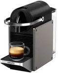 Krups Nespresso XN306T PIXIE Kapselmaschine, titan