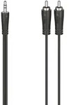 Hama 205110 Aud.Kabel 3.5-2CIN 1.5m