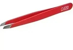 8.2088 Pinzette Rubis, schr&auml;g, rot